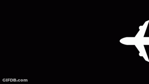 A Sign That Says Departures Medellin / Tenerife With An Airplane On It GIF