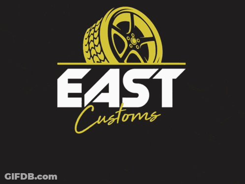 A Sign That Says East Customs Now Open On It GIF