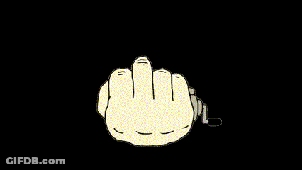 A Sign That Says " Fuck Rapist Donald Trump " On It GIF