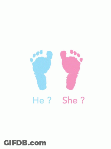A Sign That Says It 'S A Boy With A Pair Of Baby Shoes On It GIF
