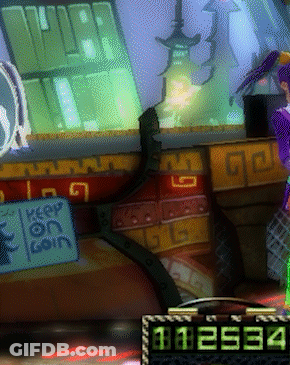 A Sign That Says Keep On Going Is On A Screen GIF