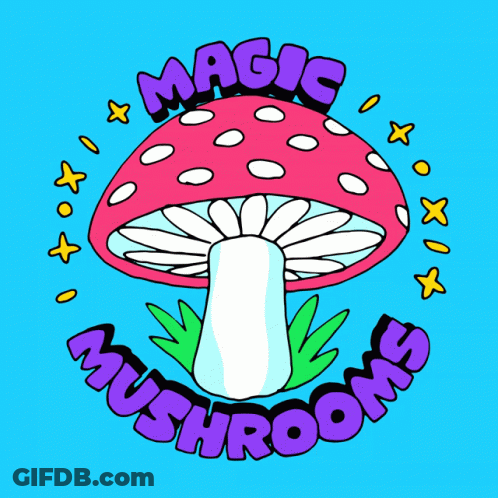 A Sign That Says Not Mushroom Clouds With An Explosion In The Middle GIF