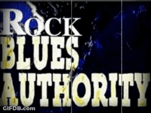 Rock Blues Authority Sign GIF