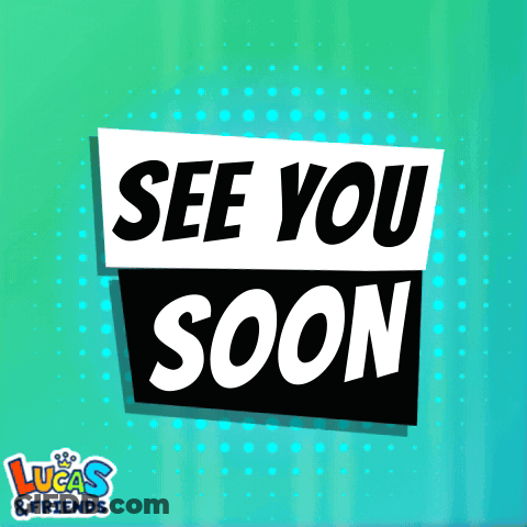 A Sign That Says " See You Soon " On It GIF