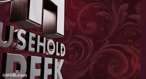 A Sign That Says Tch Of Household Leak Peek GIF