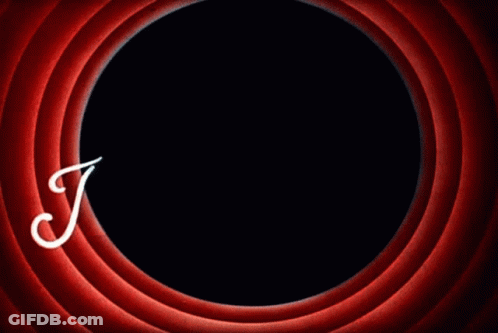 A Sign That Says That 'S All Folks In White GIF