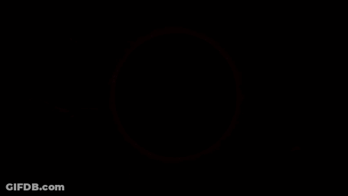 A Sign That Says Welcome To The In Front Of A Circle Of Lightning GIF