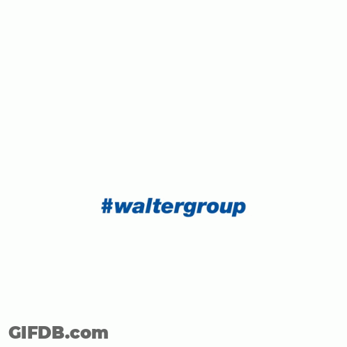 A Sign That Says Welcome #Waltergroup On It GIF