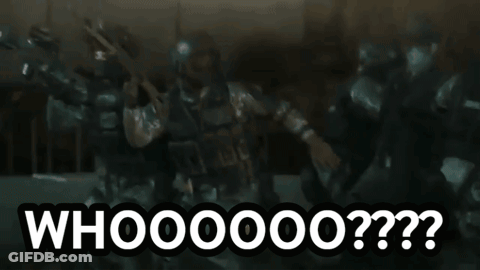 A Sign That Says Whooooo On It In White GIF