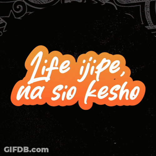 A Sign That Says " Yeah Right Now " On A Black Background GIF