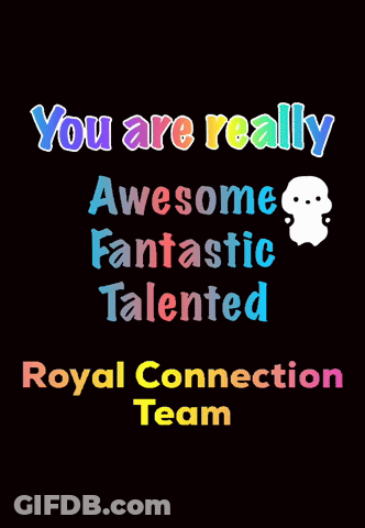 A Sign That Says You Are Really Awesome Fantastic Talented GIF