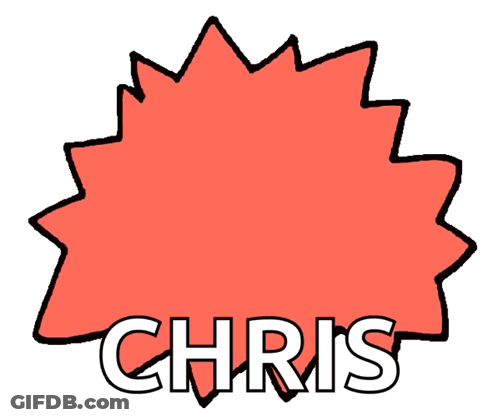 A Sign That Says You So Handsome Chris In White Letters GIF