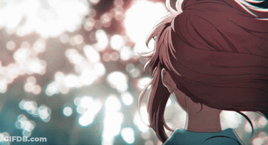 A Silent Voice Fireworks View GIF