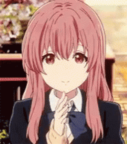 A Silent Voice Shouko Nishimiya Cute Sign Language GIF