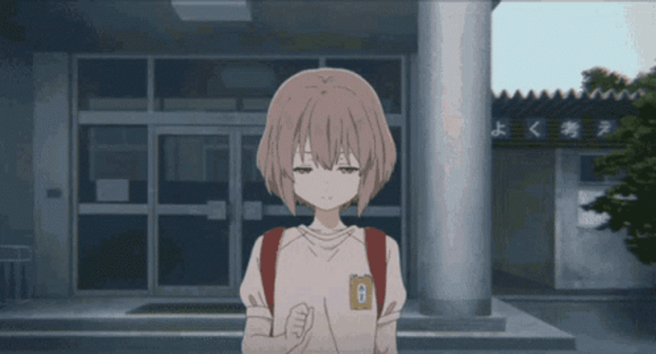 A Silent Voice Young Shouko Nishimiya Sign GIF