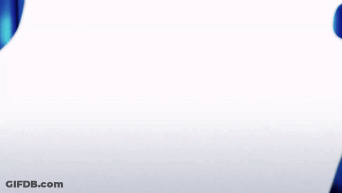 Silhouette Of Person In Blue Room GIF