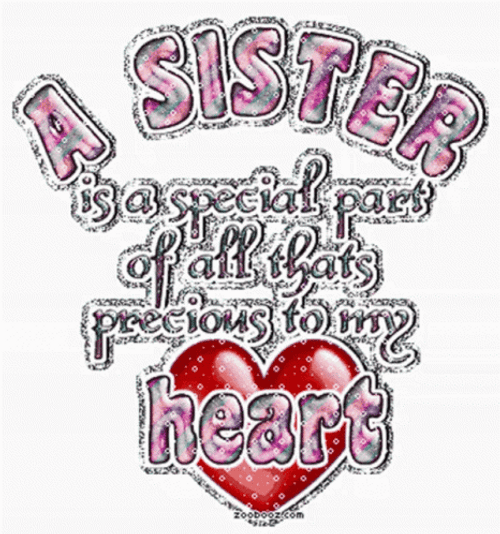 A Sis Sparkling Heart Note GIF