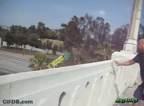 A Skateboard With The Word Mr24hrs On The Side GIF