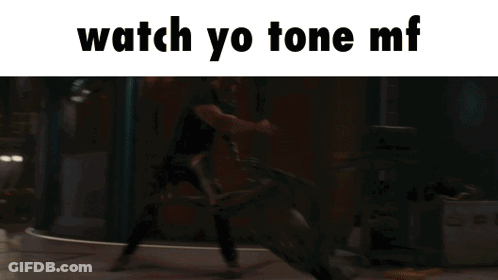 A Skeleton Is Laying On The Floor With The Words Watch Yo Tone Mf Below It GIF