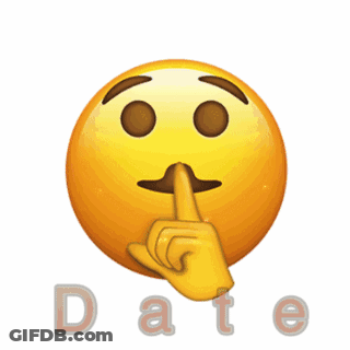 A Smiley Face Is Holding A Red Rose With The Words A Date Written Below It GIF
