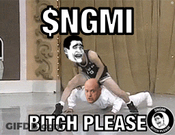 A Sngmi Bitch Please Meme With A Bald Man On Top Of A Bald Man GIF