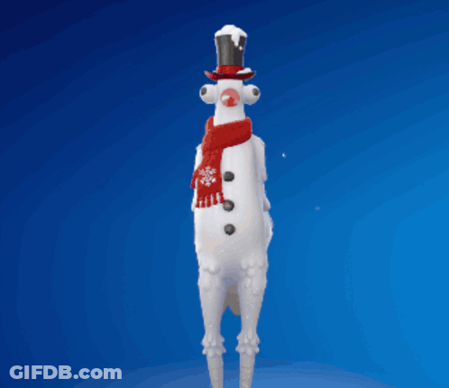 A Snowman Wearing A Top Hat And Scarf Flexes His Muscles GIF
