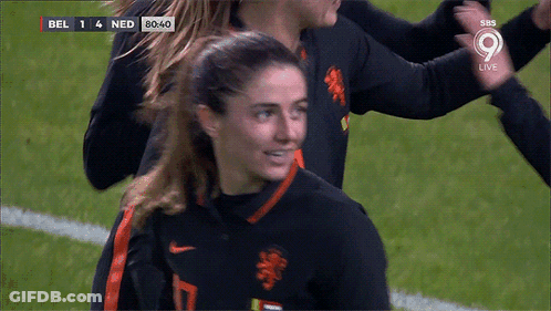 A Soccer Game Between Bel And Ned Is Being Played GIF