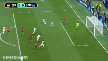 A Soccer Game Between Esp And Cpu With A Score Of 0-0 GIF