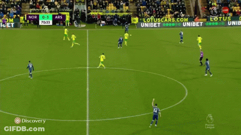 A Soccer Game Between Nor And Ars Is Being Shown Live On Discovery GIF