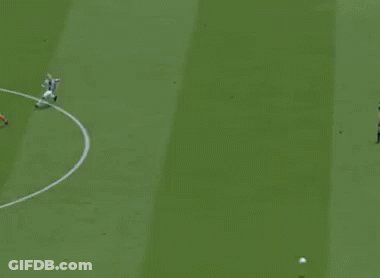 A Soccer Game Is Being Played And The Goalie Says " Oggberto Nooooo " GIF