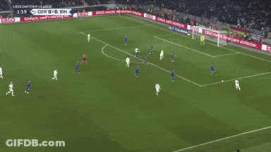 A Soccer Game Is Being Played And The Score Is 0-0 GIF