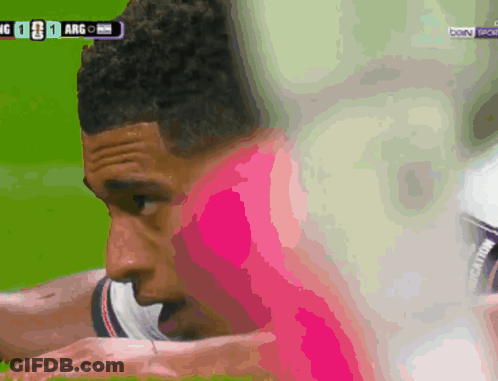 A Soccer Game Is Being Played And The Score Is 1-1 GIF