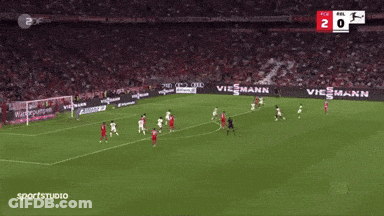 A Soccer Game Is Being Played And The Score Is 20 GIF