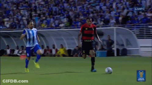 A Soccer Game Is Being Played In A Live Fc Advertisement GIF