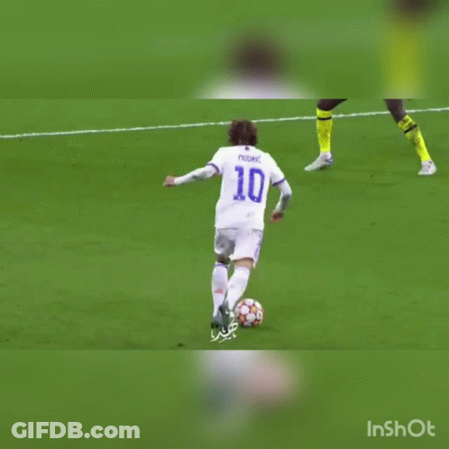 A Soccer Game Is Being Played In Front Of A Playstation Sign GIF