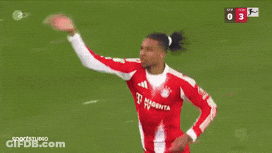 A Soccer Game Is Being Played In Front Of An Advertisement For Sportstudio GIF