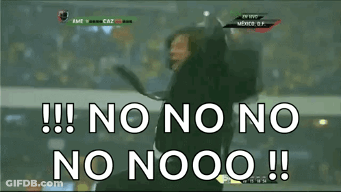 A Soccer Game Is Being Played In Mexico And The Announcer Says No No No Nooo GIF