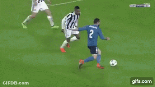 A Soccer Game Is Being Played On A Field With A Gifs.com Watermark On The Bottom Of The Screen . GIF