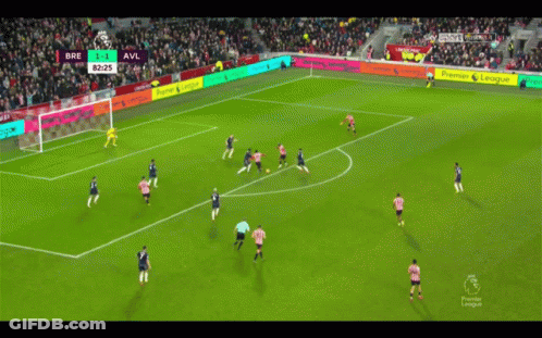 A Soccer Game Is Being Played On Sky Sports GIF