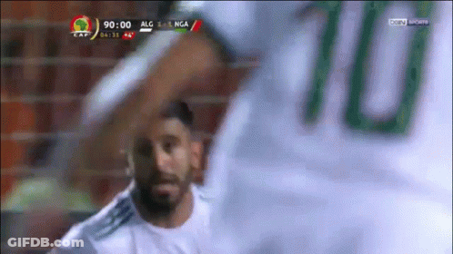A Soccer Game Is Being Played With A Time Of 90 Minutes GIF