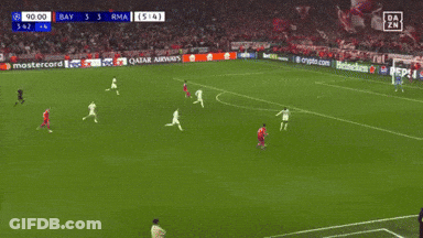 A Soccer Game Is Being Played With Ads For Pepsi And Heineken On The Field GIF
