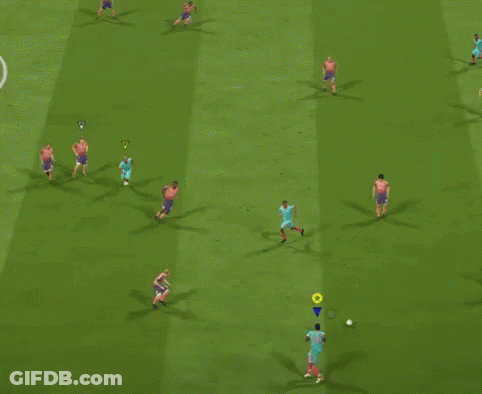 A Soccer Game Is Being Played With Sir Harry Kane On The Field GIF