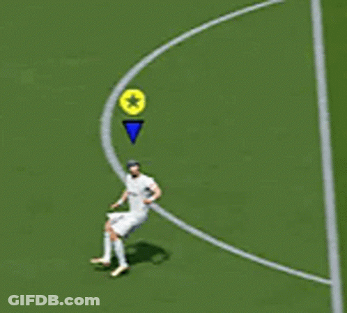 A Soccer Game Is Being Played With The Words Foul Or Fanny On The Bottom GIF