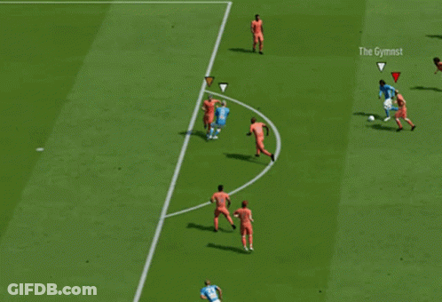 A Soccer Game Is Being Played With The Words What A Save GIF