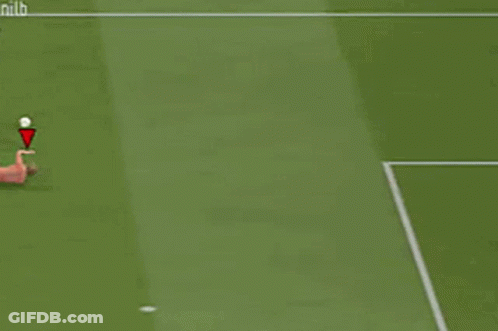 A Soccer Game Is Being Played With The Words What A Save ! GIF