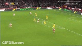 A Soccer Game Is Being Shown Live On Sky Sports GIF