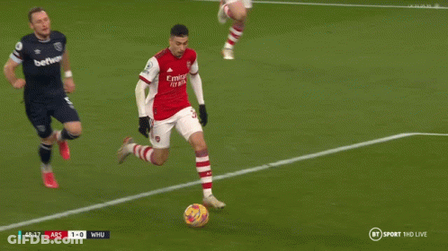 A Soccer Game Is Being Shown On Bt Sport GIF