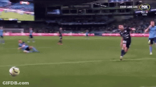 A Soccer Game Is Being Shown On Fox GIF