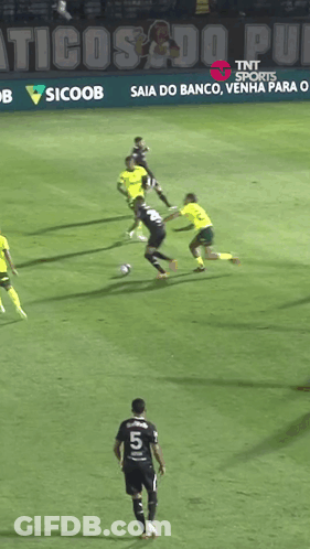 A Soccer Game Is Being Shown On Tnt Sports Channel GIF