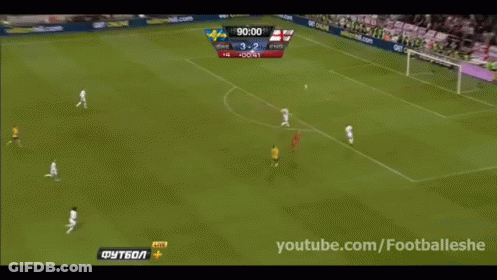 A Soccer Game Is Being Shown On Youtube GIF